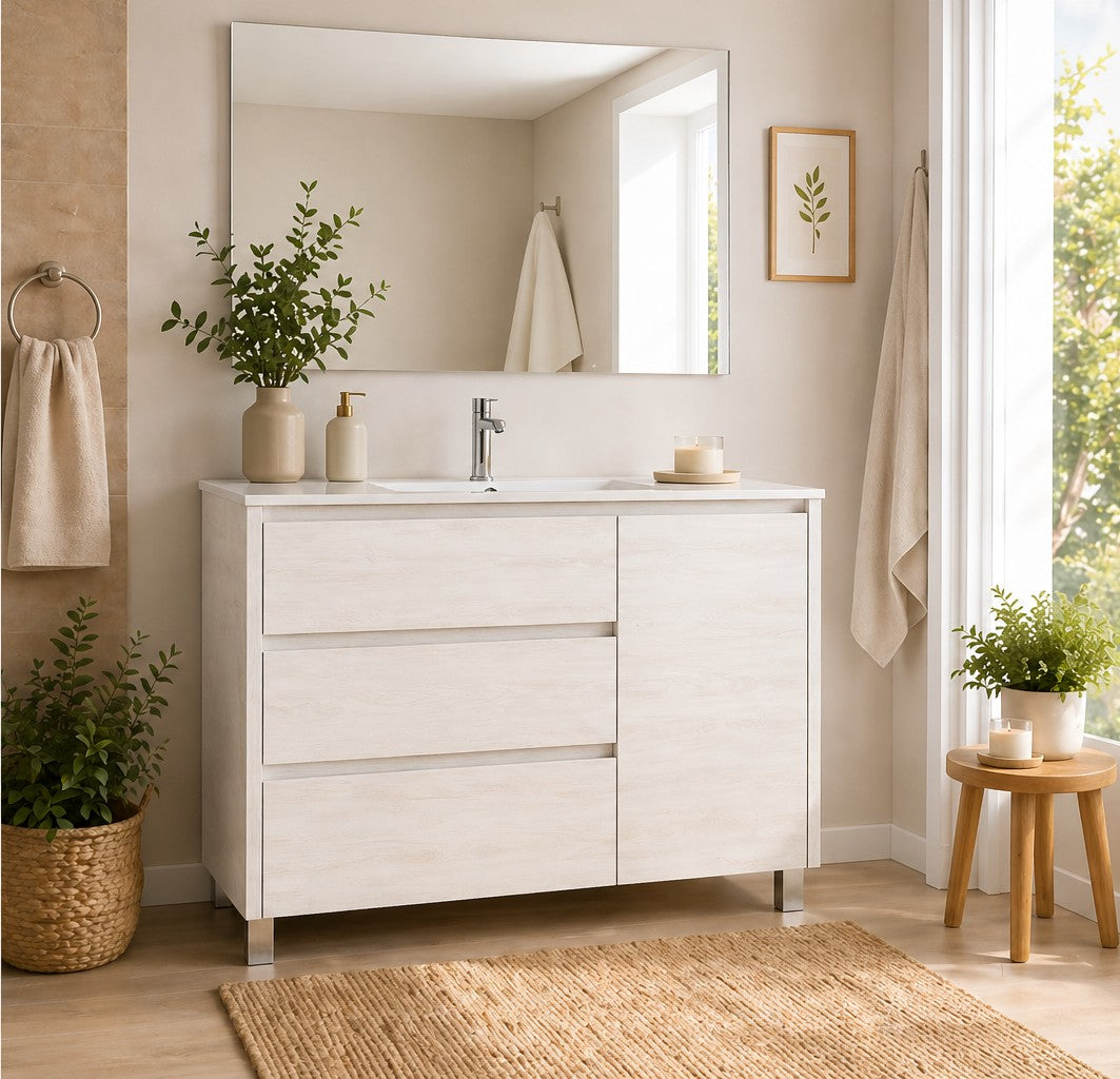 Meuble de salle de bain VOLUM avec lavabo