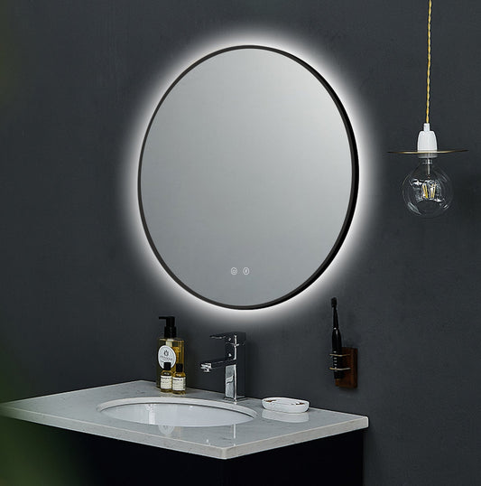 Miroir LED Ares Noir