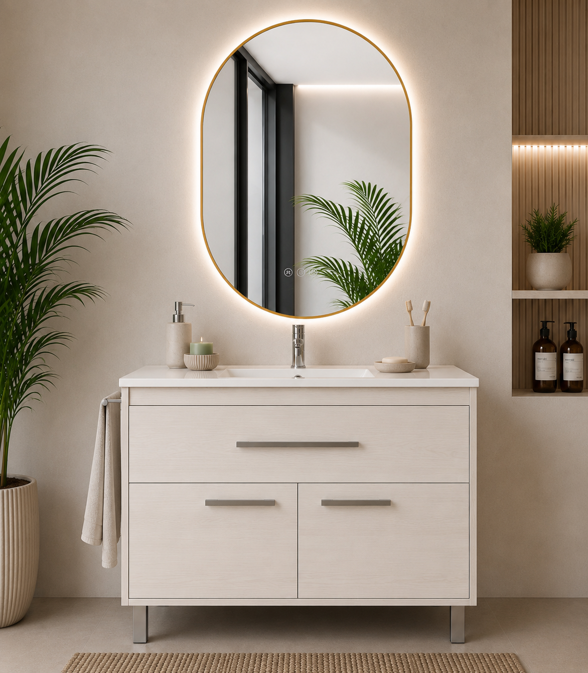 Meuble de salle de bain BAHIA avec lavabo