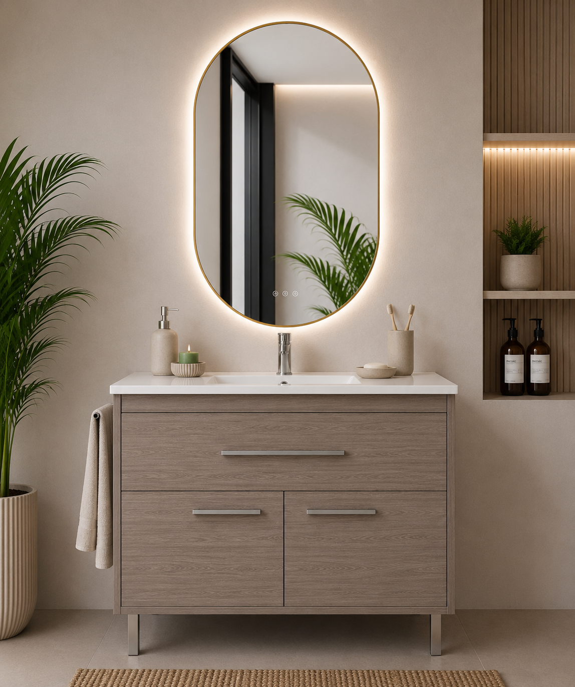 Meuble de salle de bain BAHIA avec lavabo