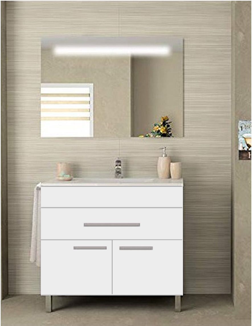 Meuble de salle de bain BAHIA avec lavabo