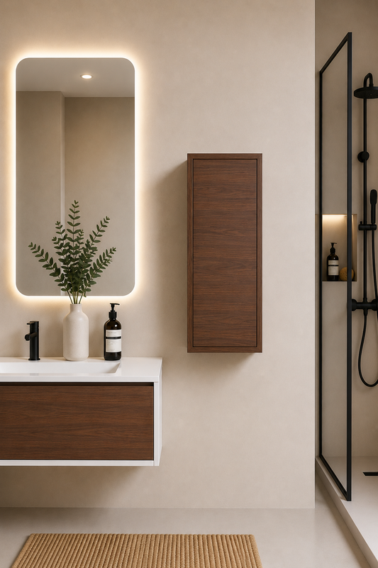 Colonne de salle de bain FLORENCIA une porte 70 cm