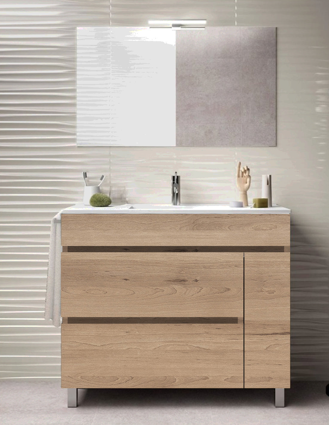 Meuble de salle de bain CAPRERA avec lavabo