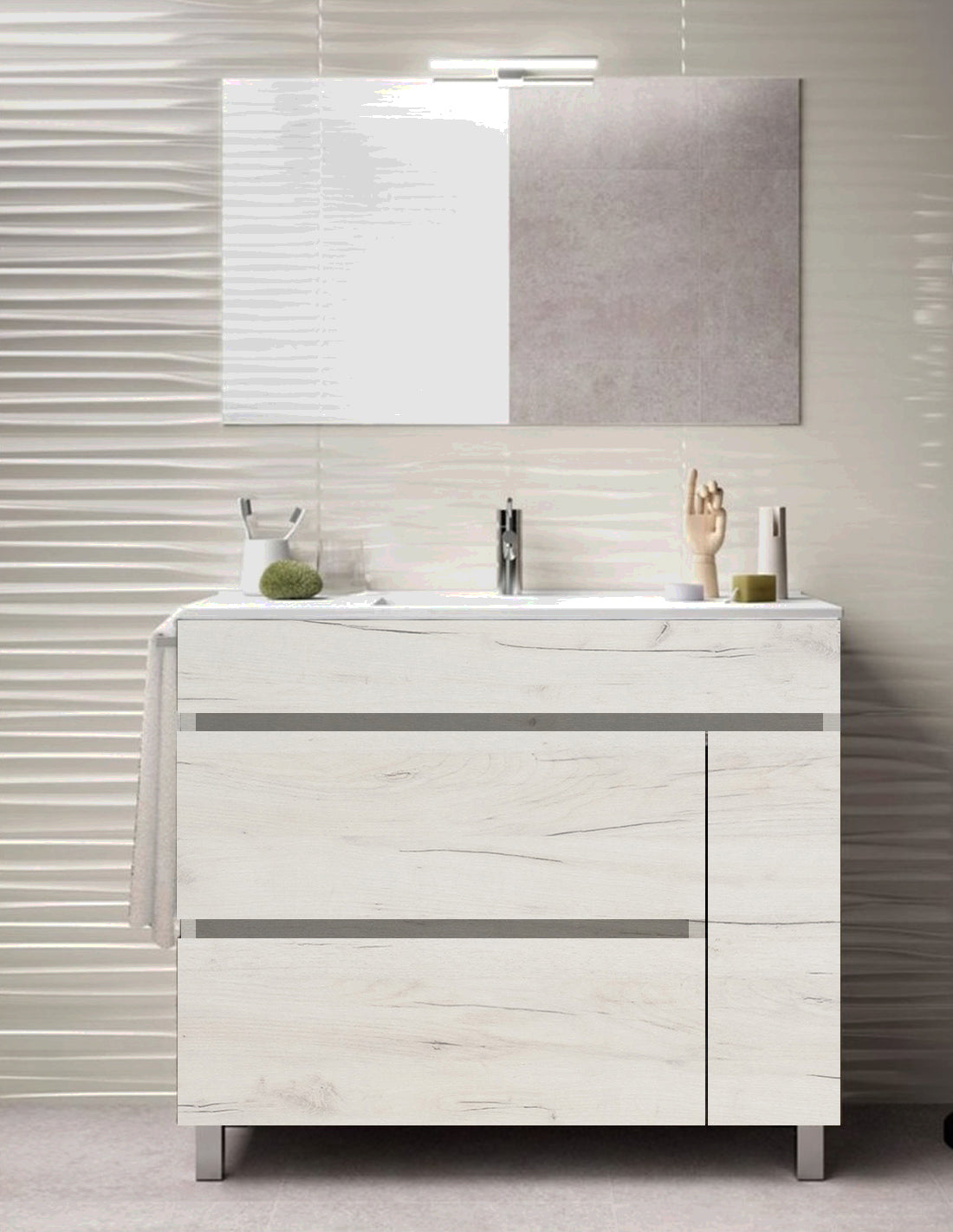 Meuble de salle de bain CAPRERA avec lavabo