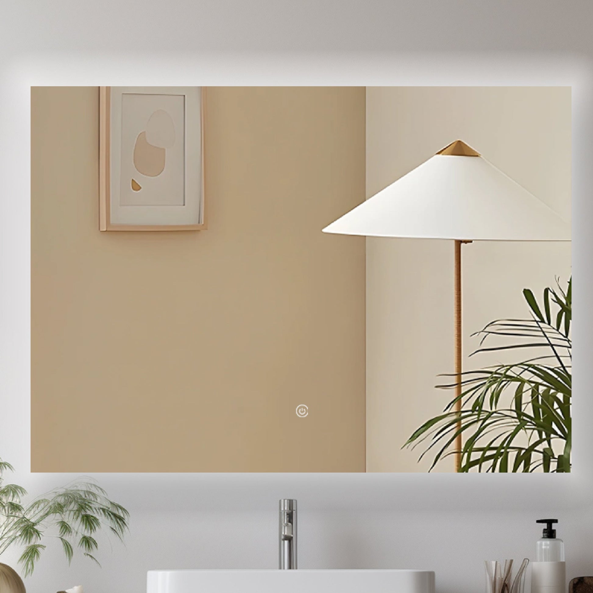 Miroir LED Delta