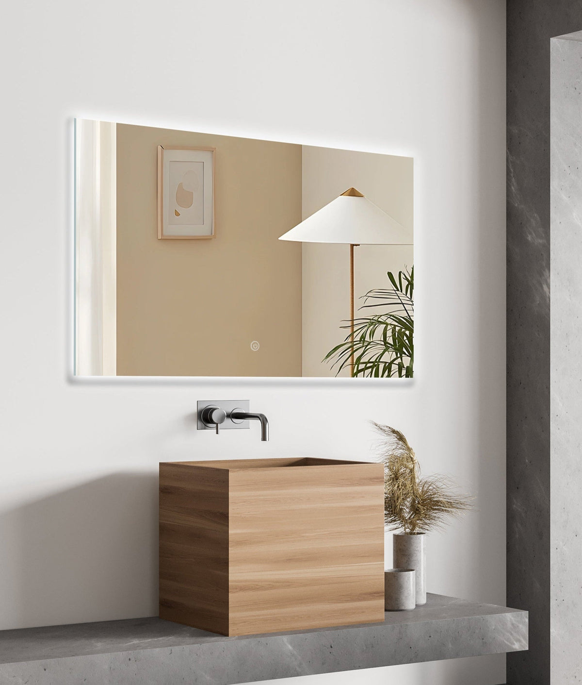 Miroir LED Delta