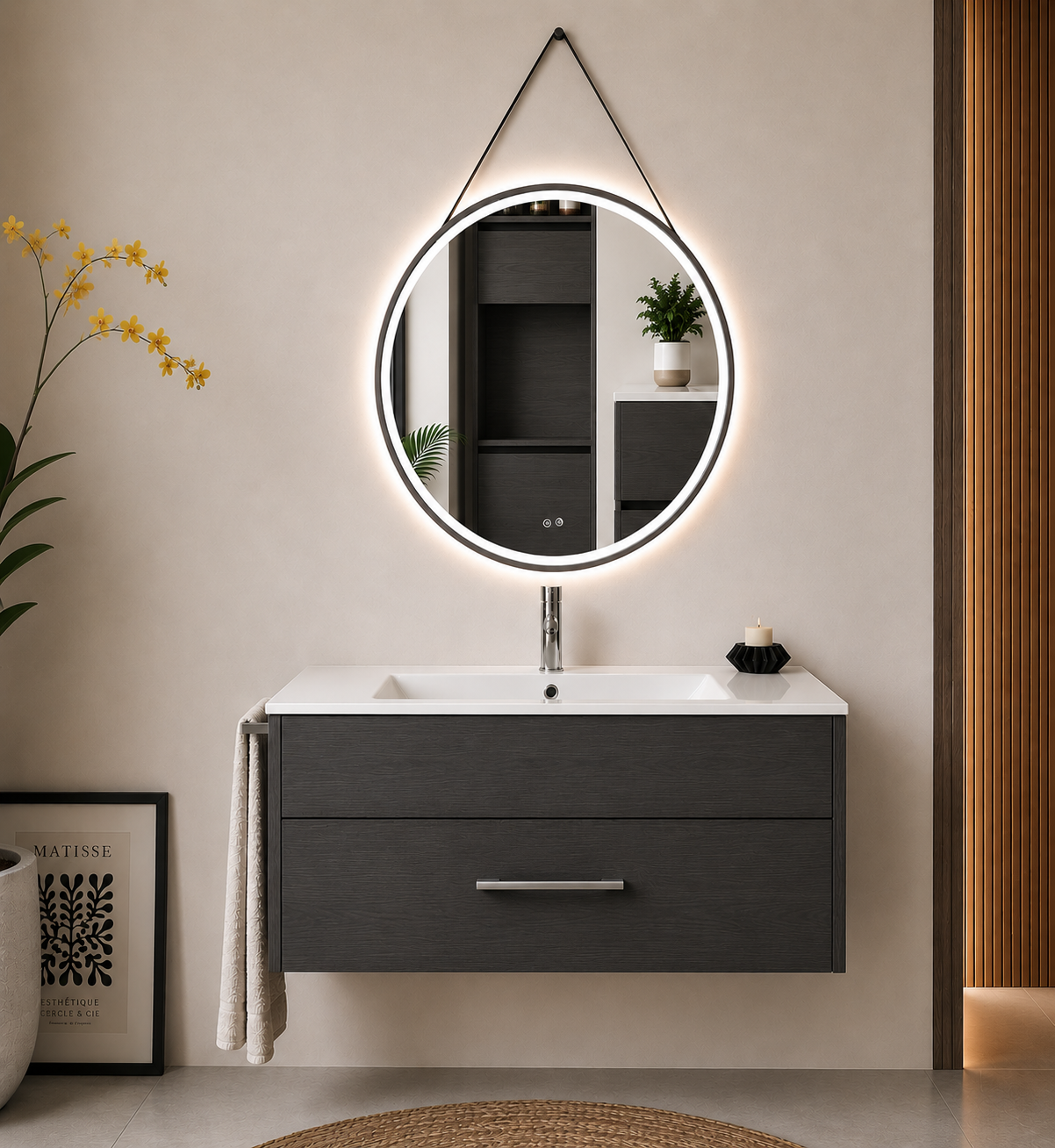 Meuble de salle de bain FLORENCIA avec lavabo