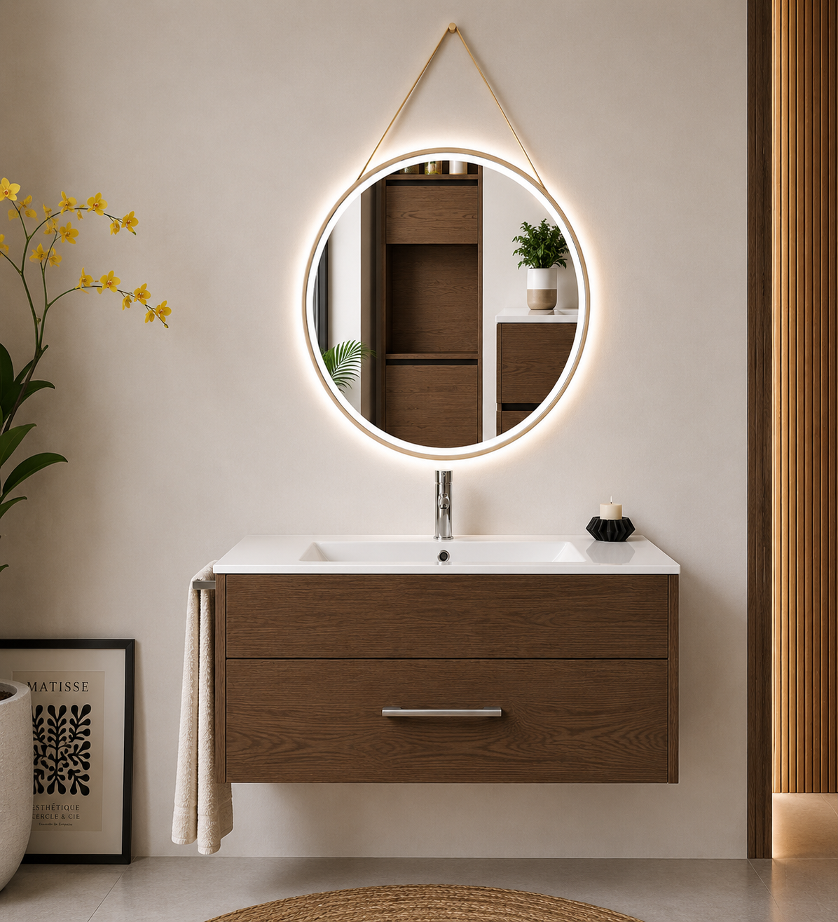 Meuble de salle de bain FLORENCIA avec lavabo