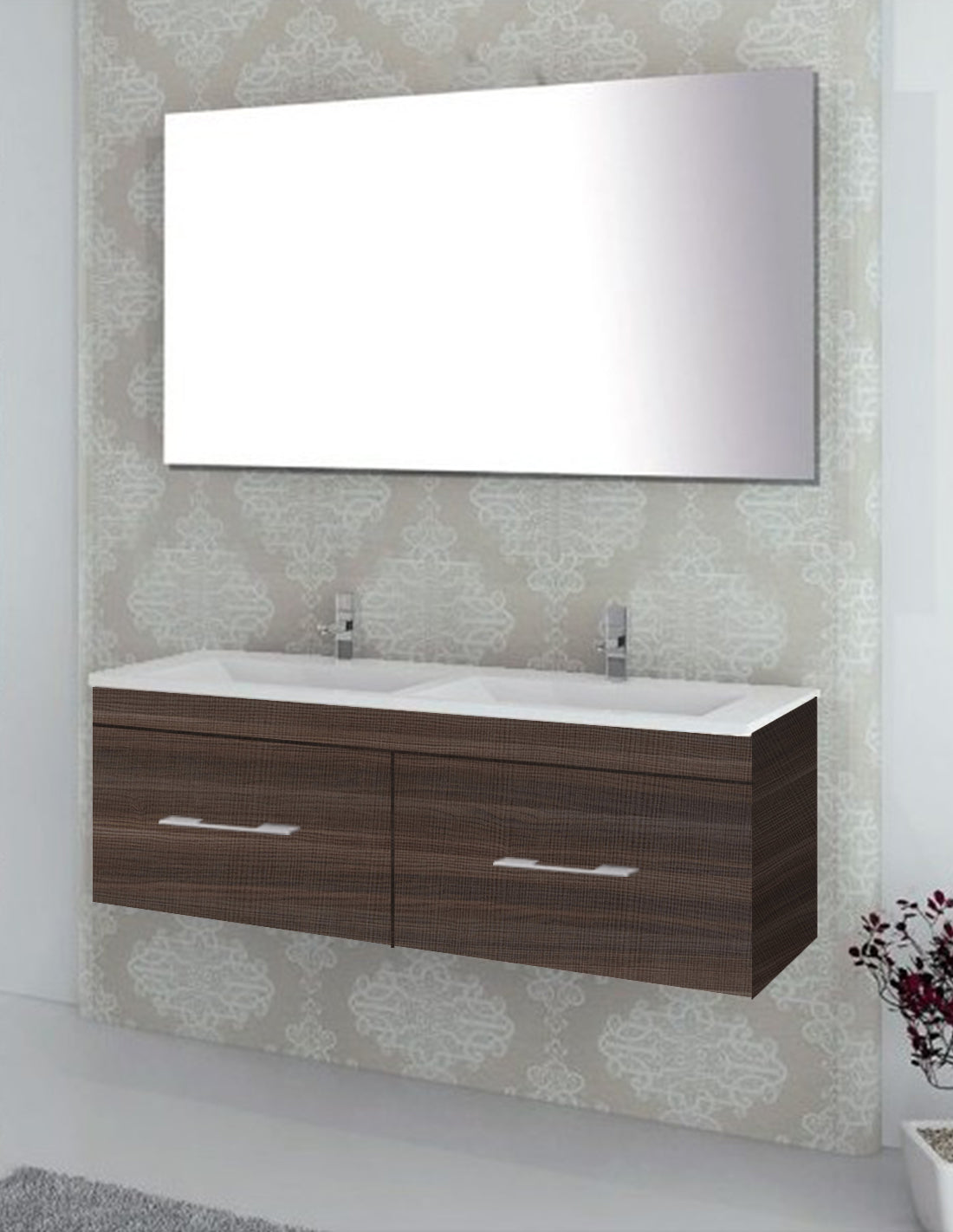 Meuble de salle de bain FLORENCIA avec lavabo