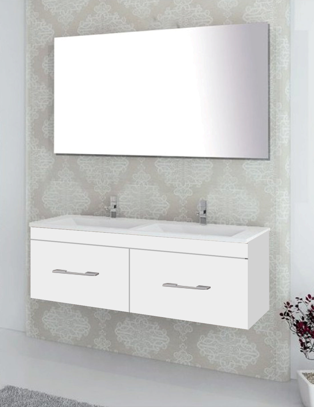 Meuble de salle de bain FLORENCIA avec lavabo