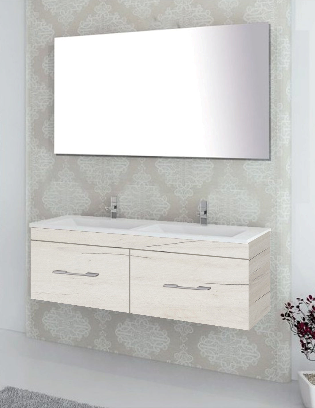 Meuble de salle de bain FLORENCIA avec lavabo