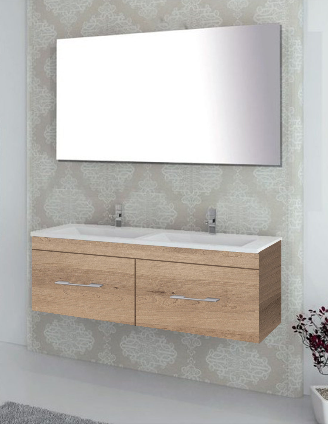 Meuble de salle de bain FLORENCIA avec lavabo
