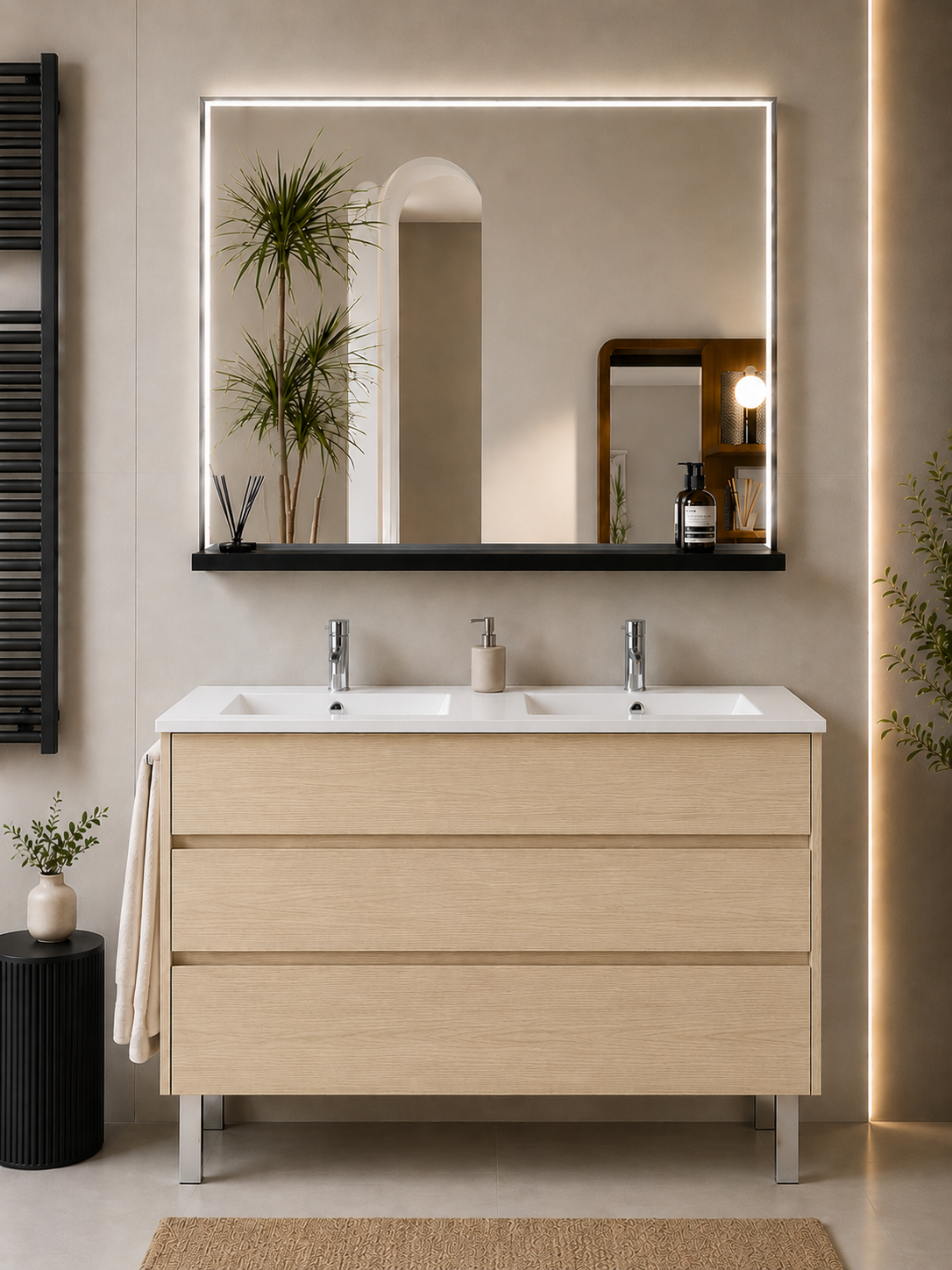 Meuble de salle de bain IMPERIA avec lavabo