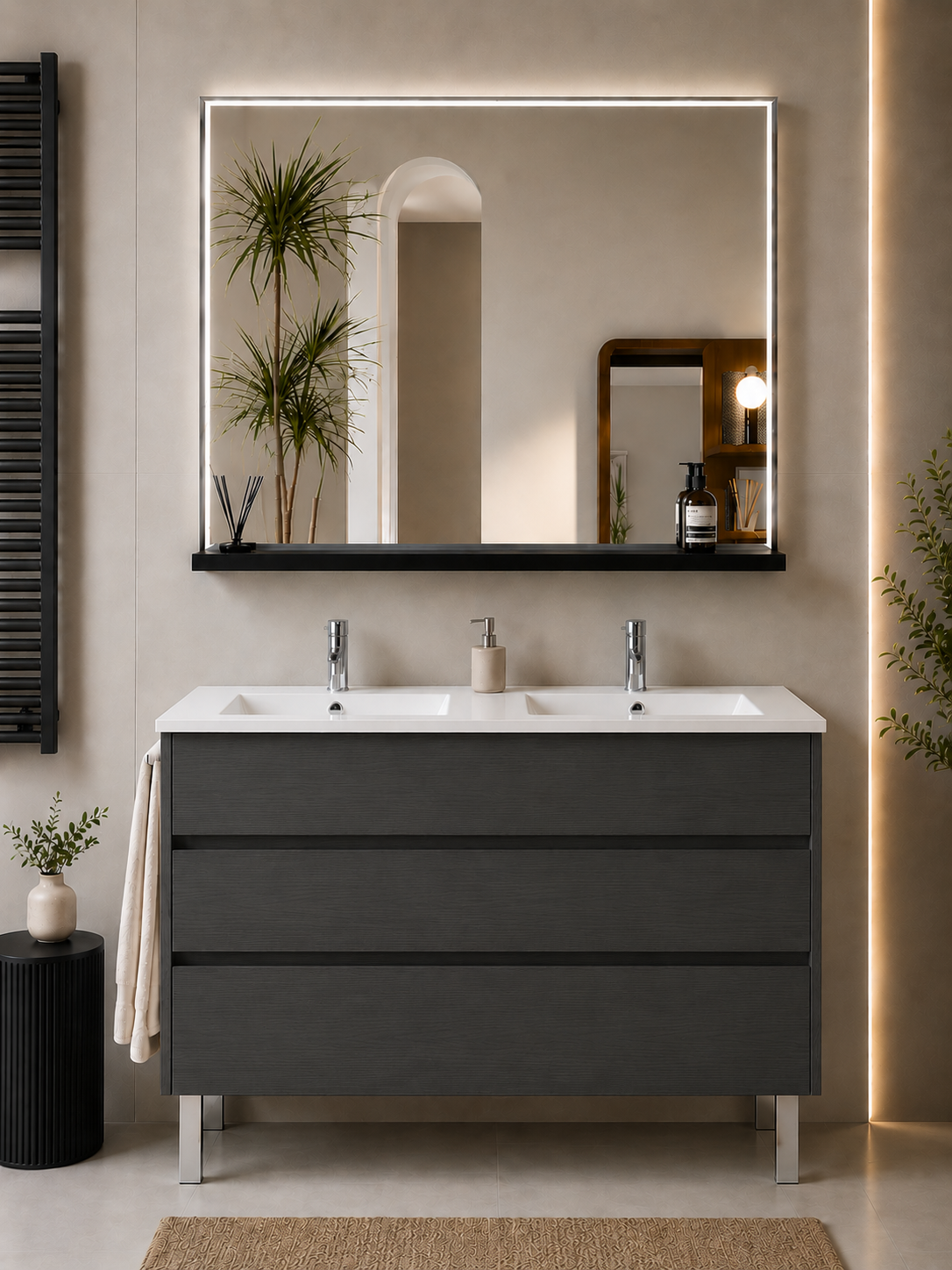 Meuble de salle de bain IMPERIA avec lavabo