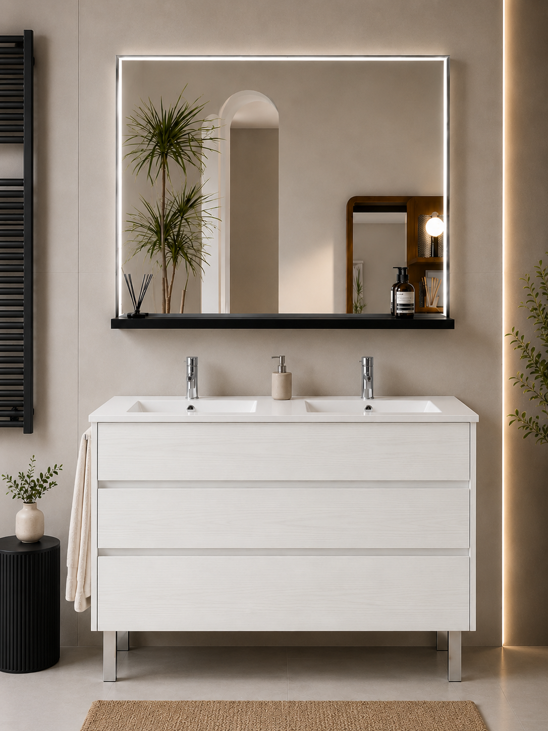 Meuble de salle de bain IMPERIA avec lavabo
