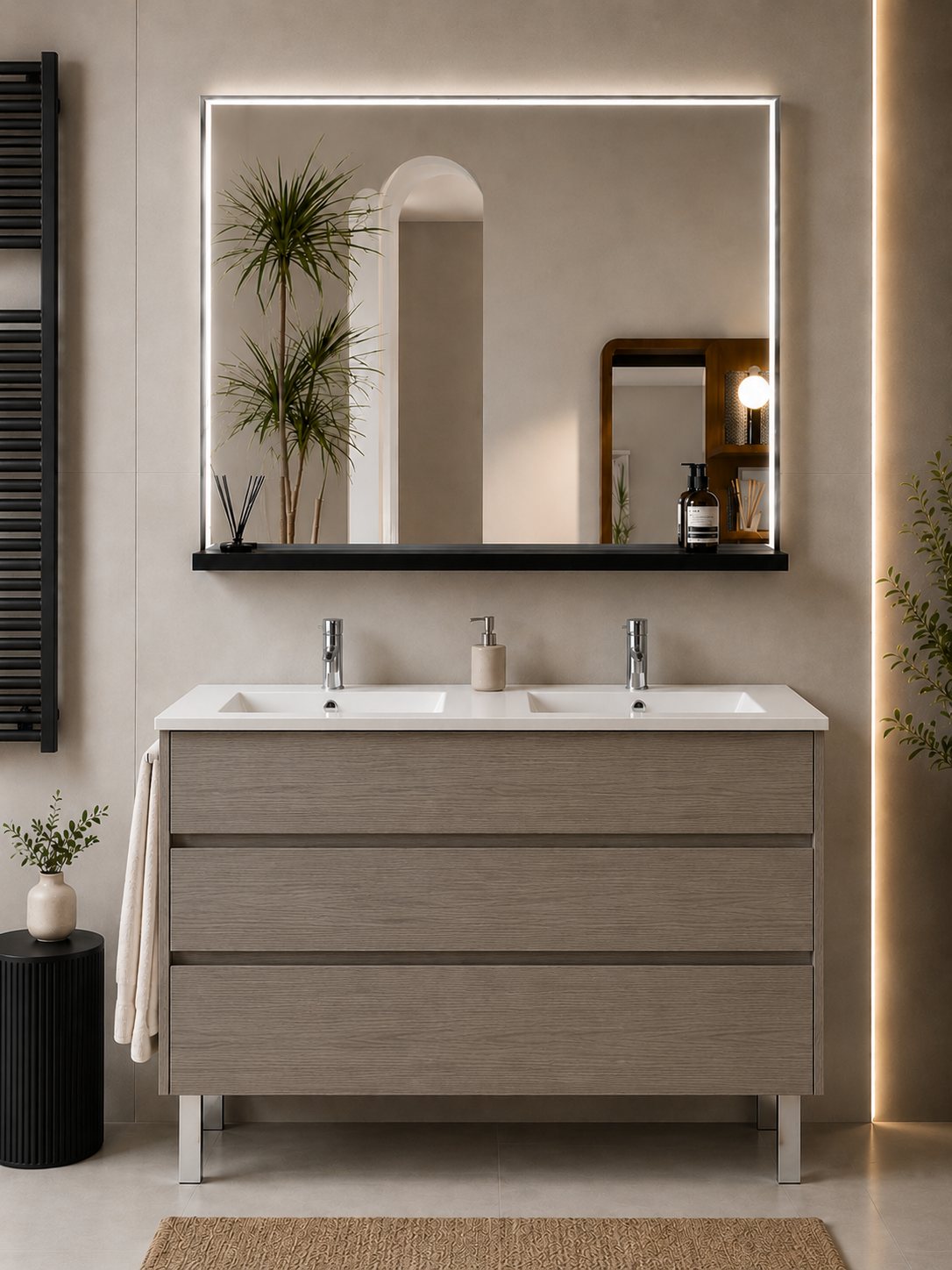 Meuble de salle de bain IMPERIA avec lavabo