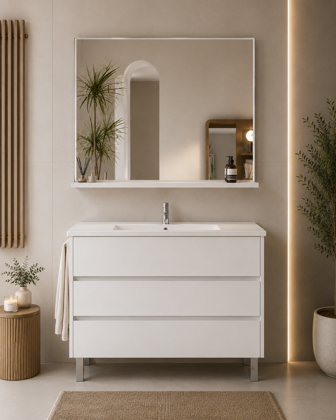 Meuble de salle de bain IMPERIA avec lavabo