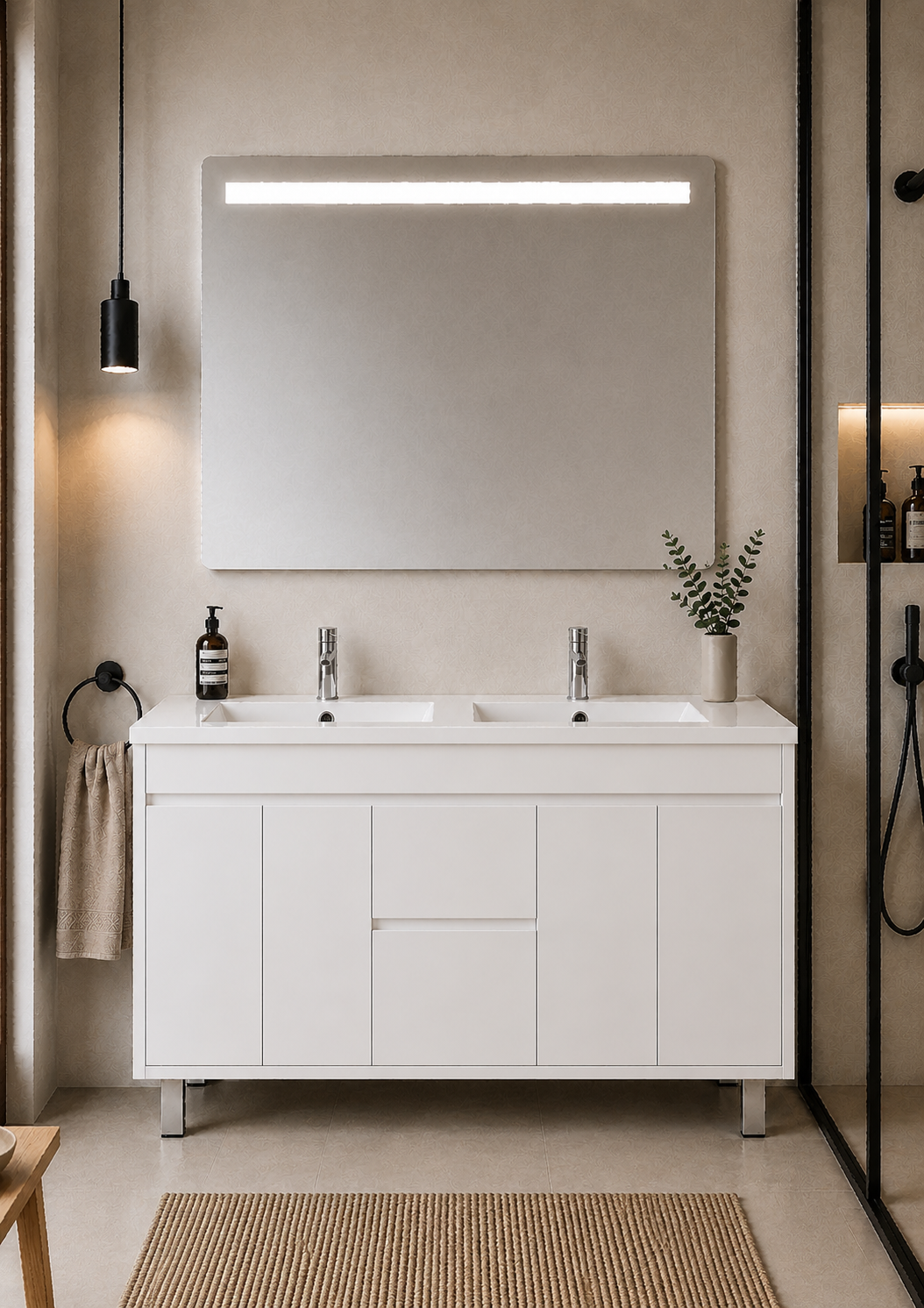 Meuble de salle de bain ISQUIA avec lavabo