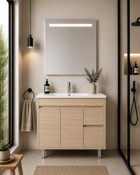 Meuble de salle de bain ISQUIA avec lavabo