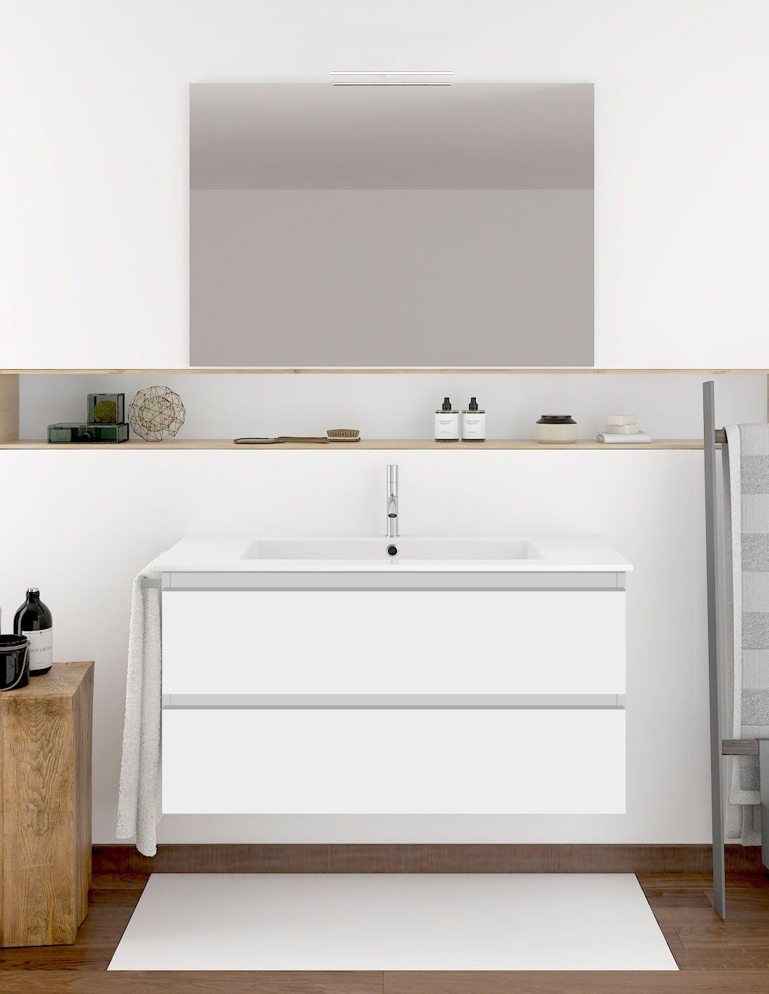Meuble de salle de bain IBIZA avec lavabo