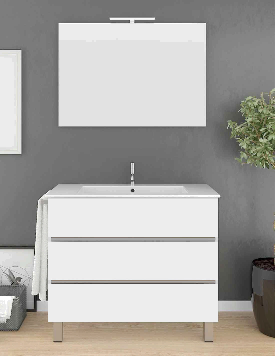 Meuble de salle de bain IMPERIA avec lavabo