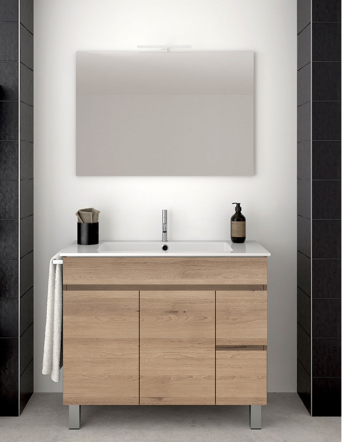 Meuble de salle de bain ISQUIA avec lavabo