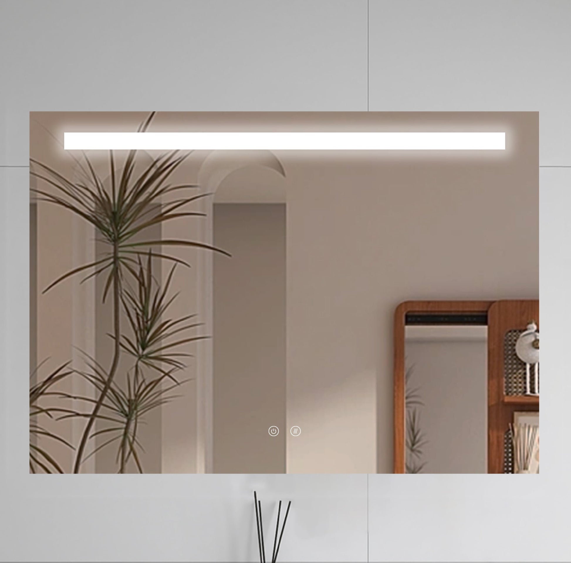 Miroir LED Line