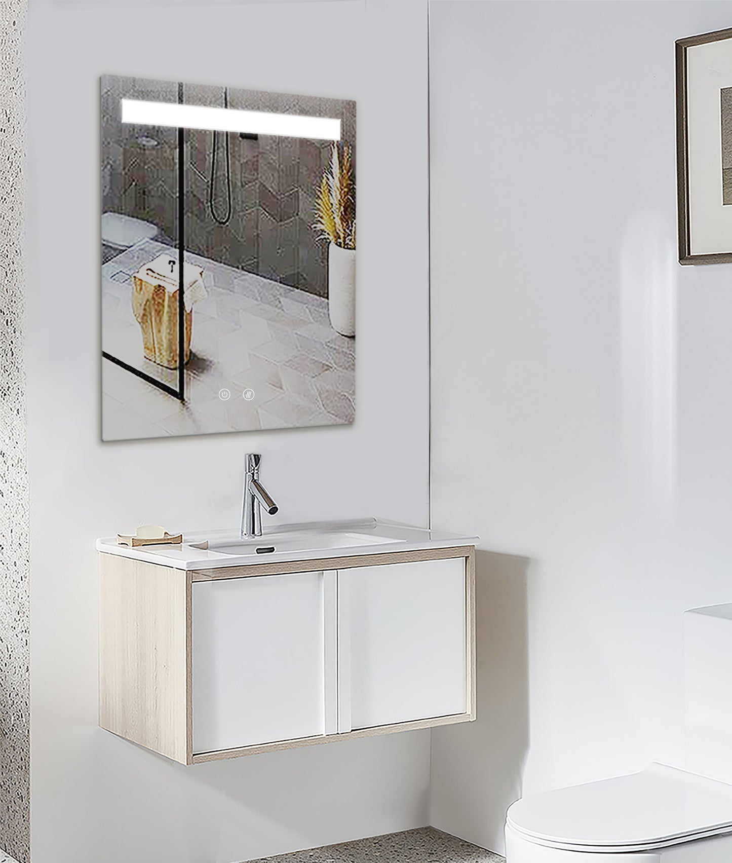 Miroir LED Line