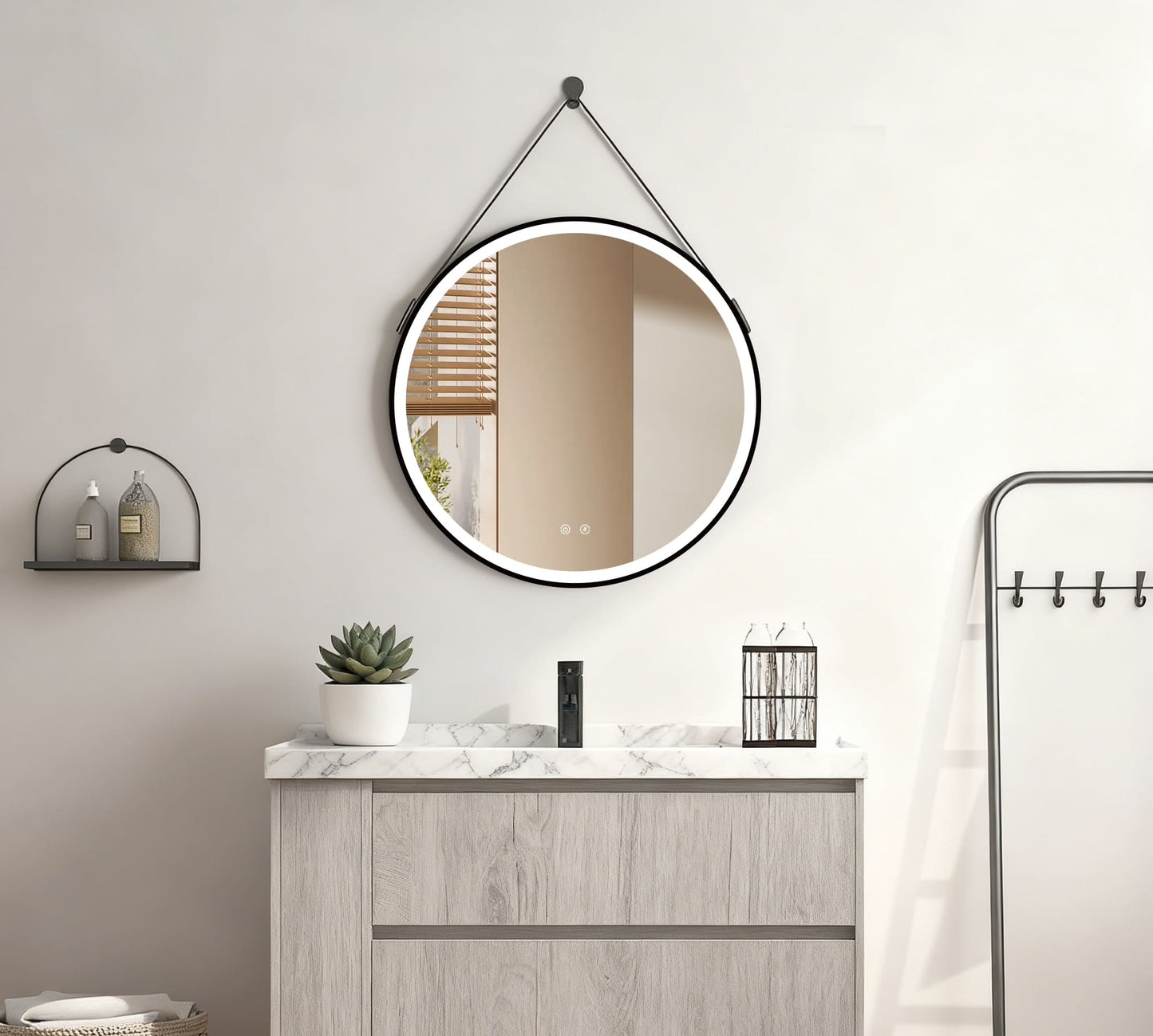 Miroir LED Olympus Gold