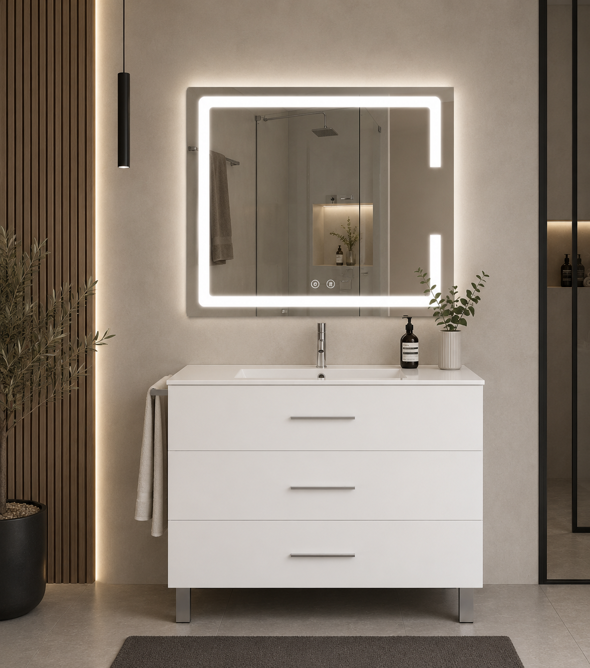 Meuble de salle de bain RIBERA avec lavabo