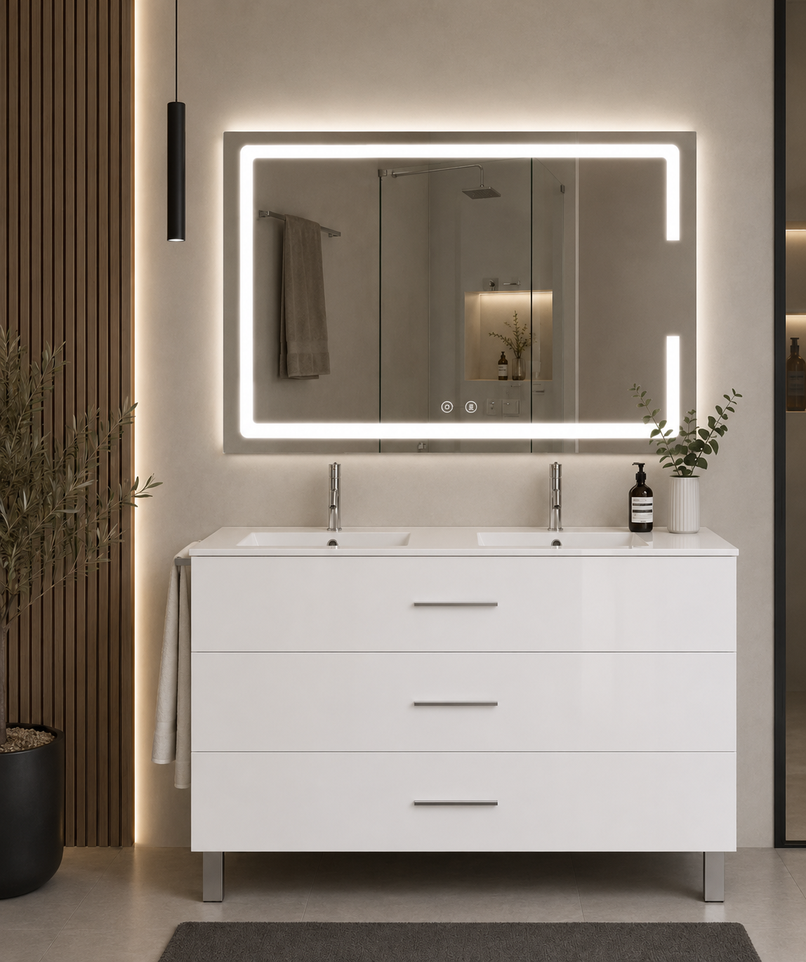 Meuble de salle de bain RIBERA avec lavabo
