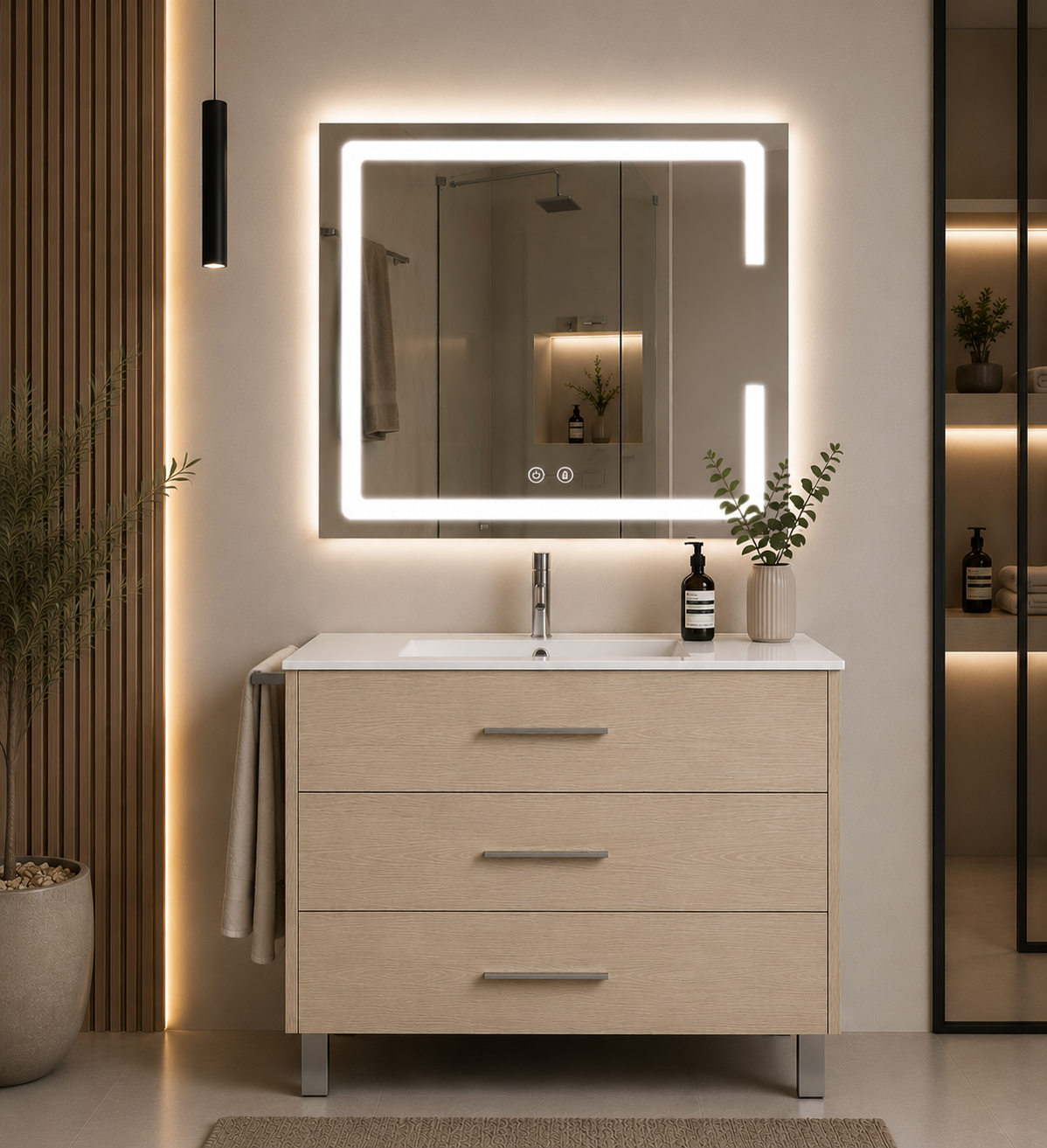 Meuble de salle de bain RIBERA avec lavabo