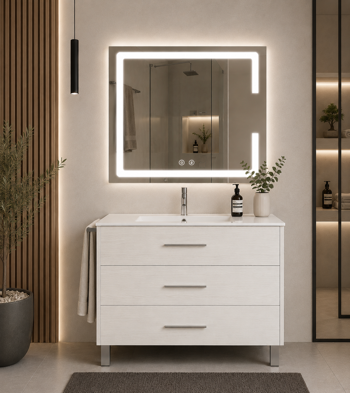 Meuble de salle de bain RIBERA avec lavabo