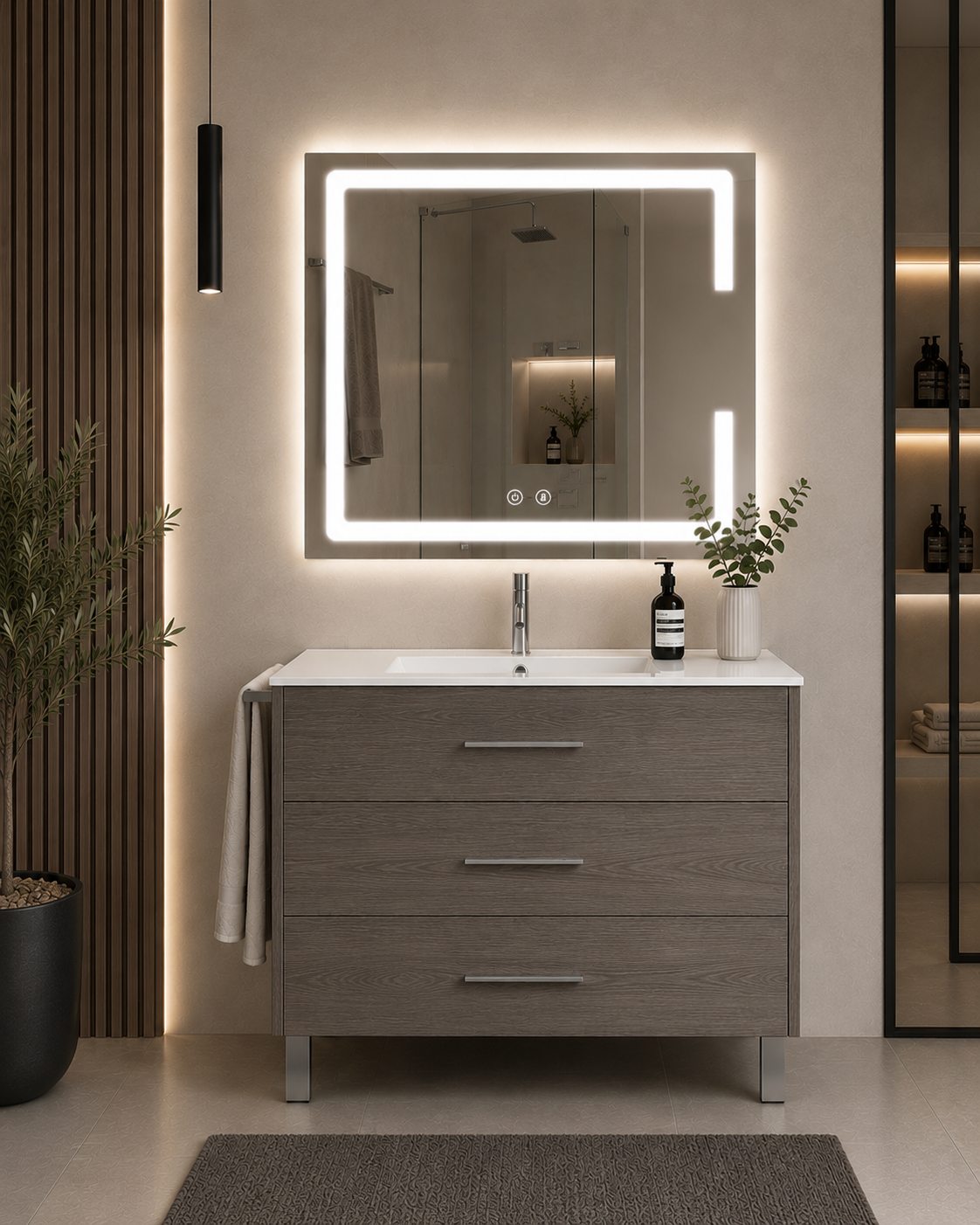 Meuble de salle de bain RIBERA avec lavabo