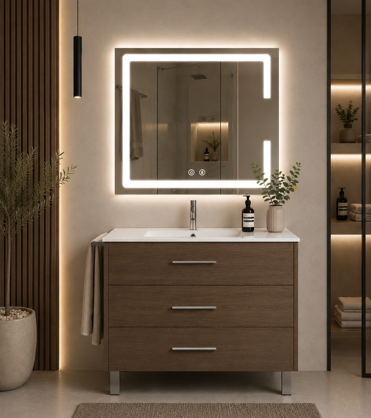 Meuble de salle de bain RIBERA avec lavabo