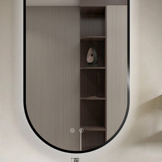 Miroir LED Selene Or & Noir