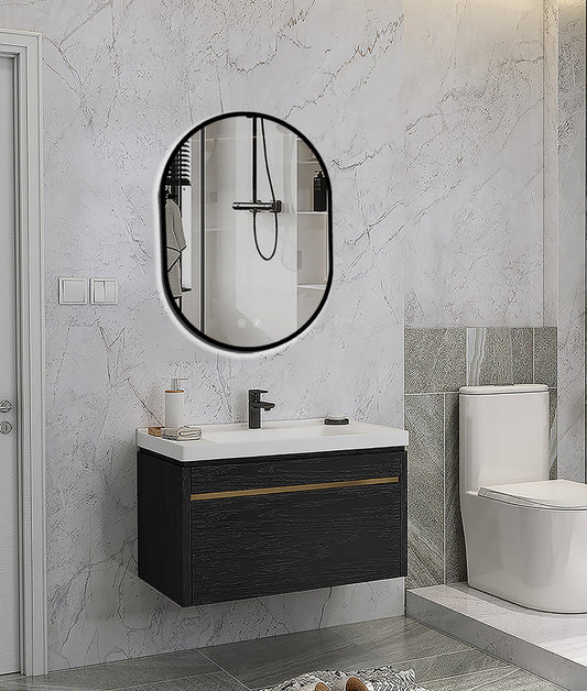 Miroir LED Selene Noir