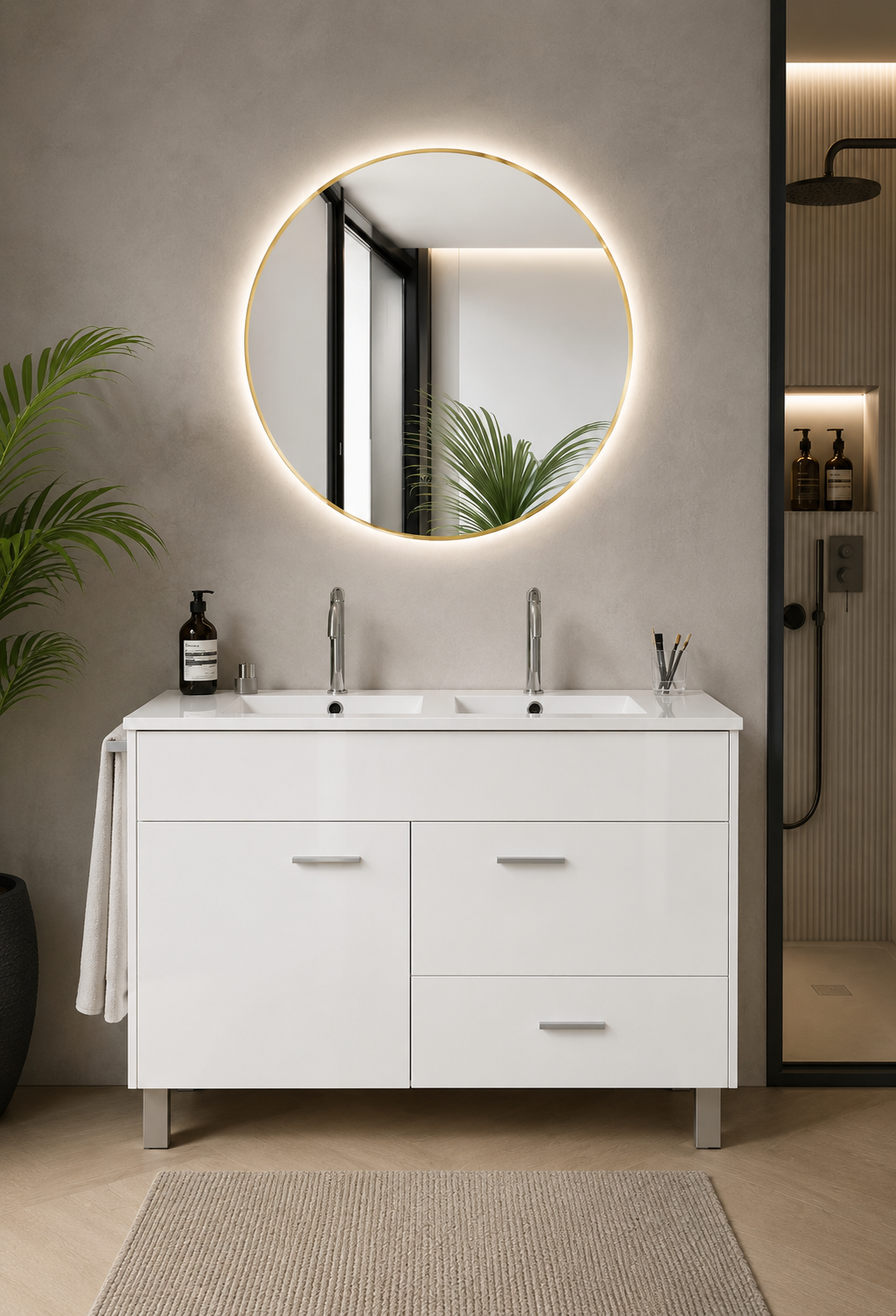 Meuble de salle de bain SAMOS avec lavabo
