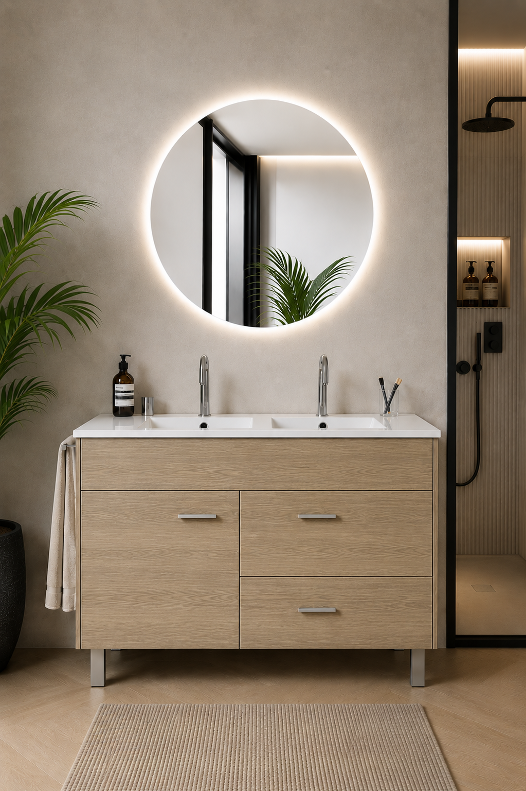 Meuble de salle de bain SAMOS avec lavabo