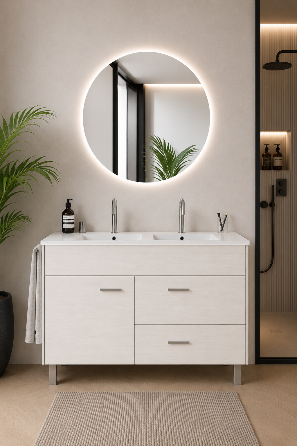 Meuble de salle de bain SAMOS avec lavabo
