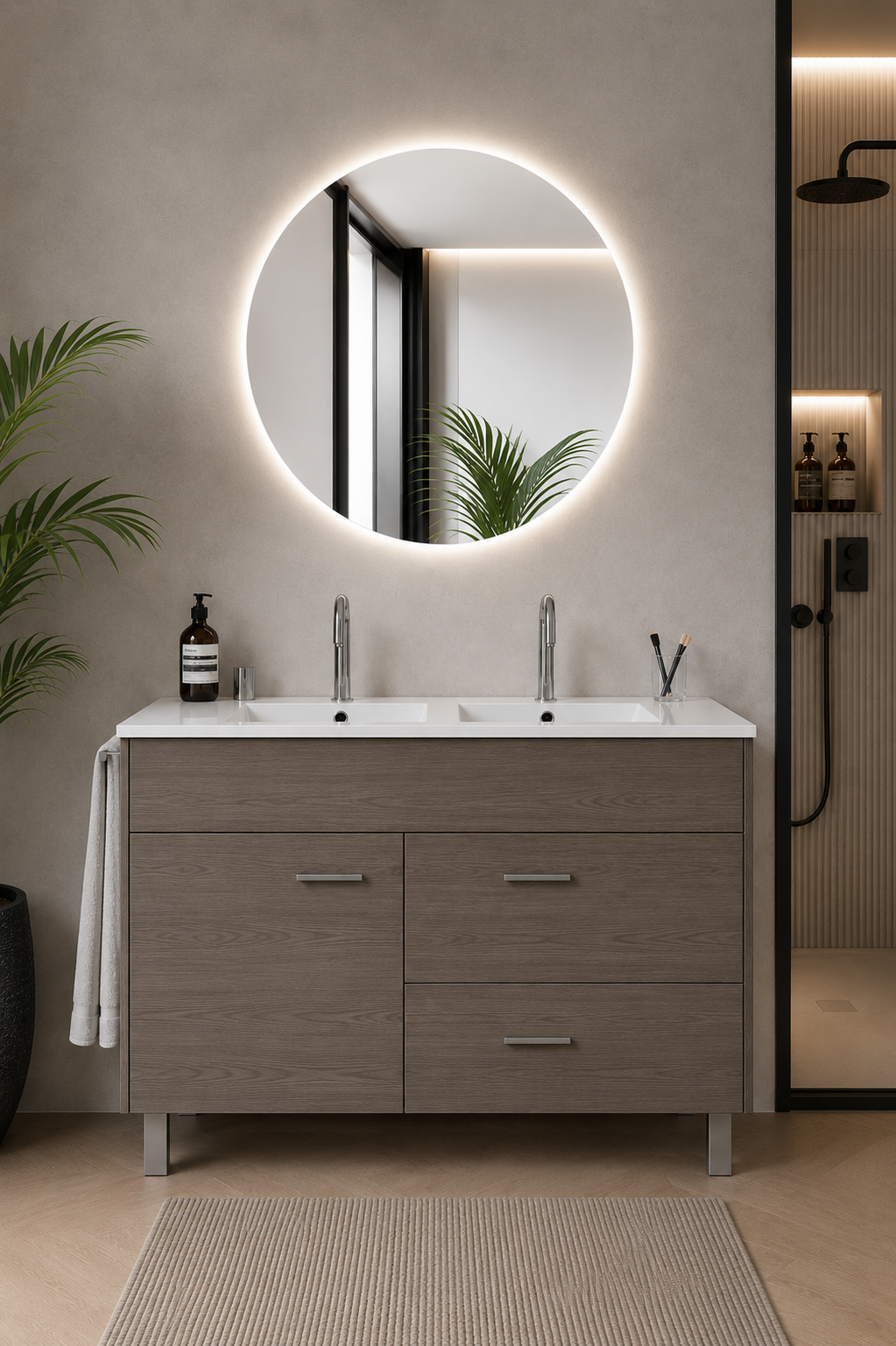 Meuble de salle de bain SAMOS avec lavabo