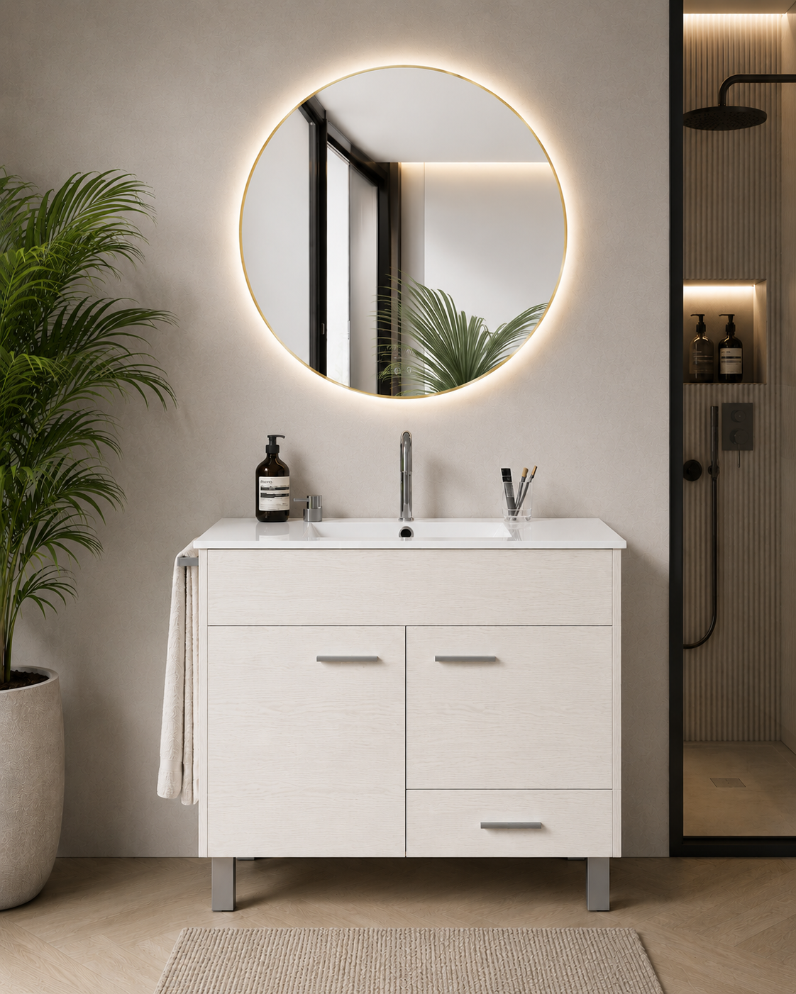 Meuble de salle de bain SAMOS avec lavabo
