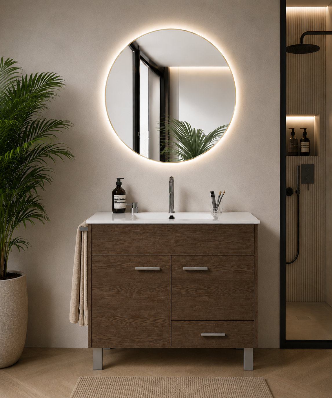 Meuble de salle de bain SAMOS avec lavabo
