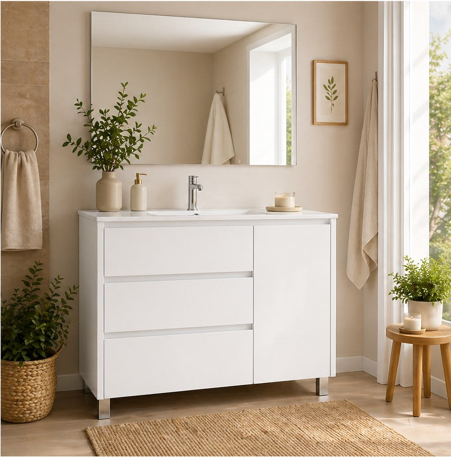 Meuble de salle de bain VOLUM avec lavabo