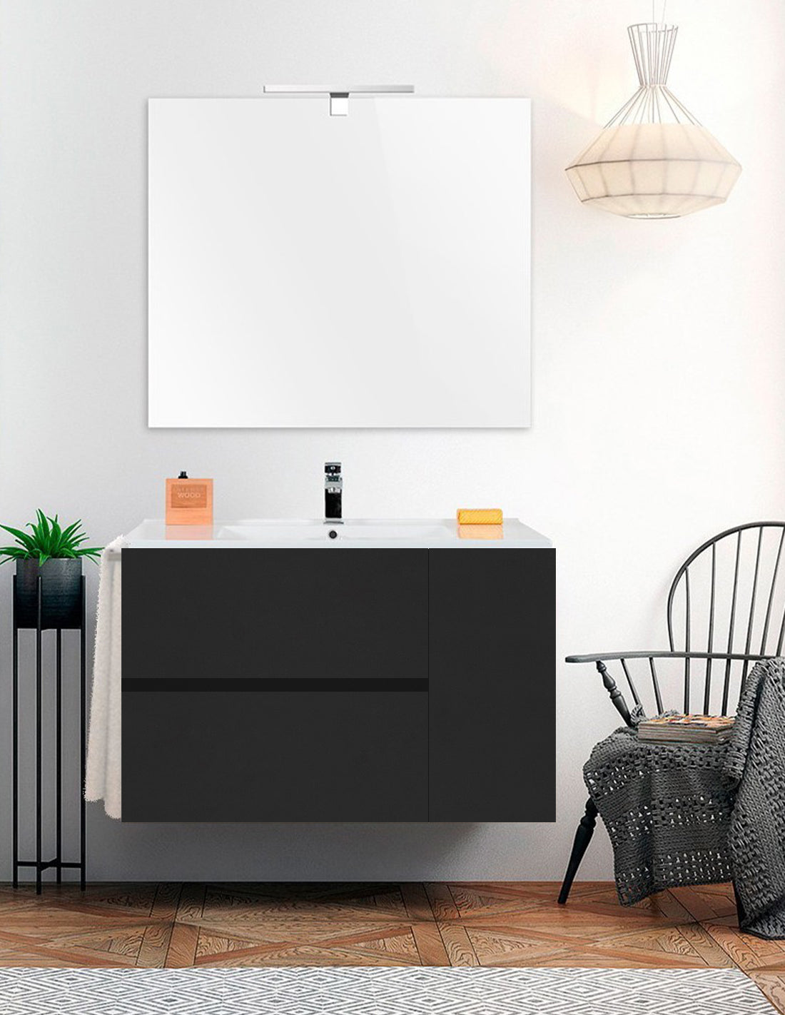 Meuble de salle de bain ITACA avec lavabo