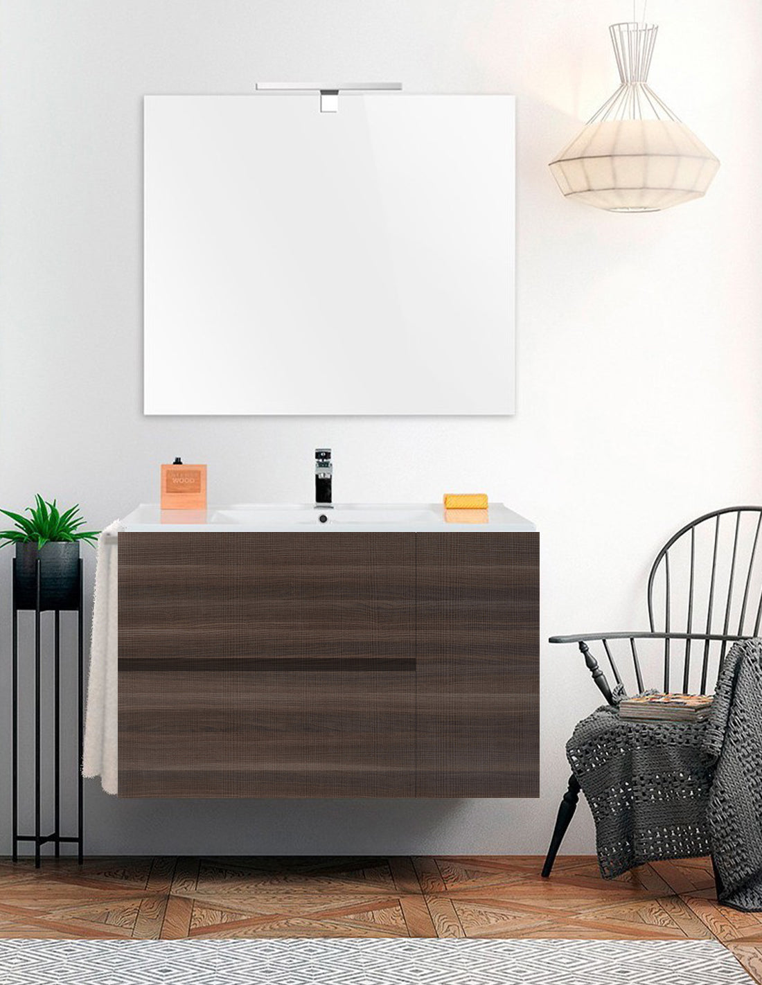 Meuble de salle de bain ITACA avec lavabo
